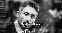 Desktop Screenshot of christophedurand.com